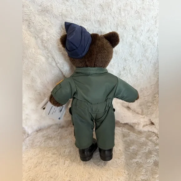 10'' Mini US Air Force Teddy Bear in Flight Suit Bear Forces of America NWT - Picture 8 of 8